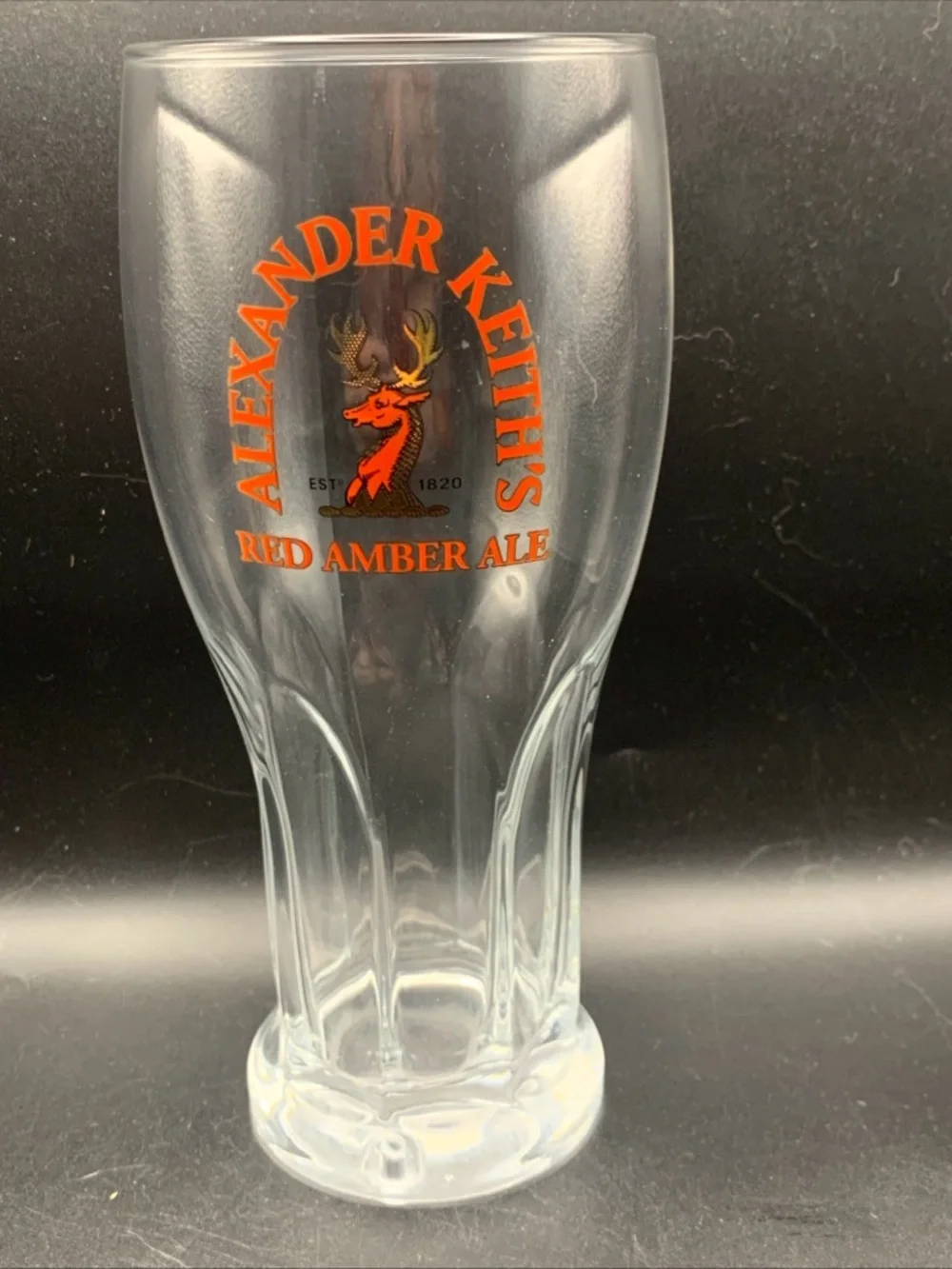Pre Owned Alexander Keith's Red Amber Ale Beer EST 1820 Glass Tumbler